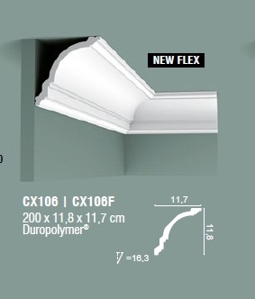 Карниз гибкий Orac Axxent CX106 FLEX
