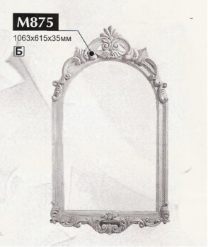 Обрамление для зеркал Fabello Decor (Гауди Декор) M875